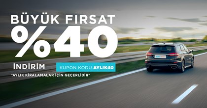 Büyük Fırsat %40 İndirim
